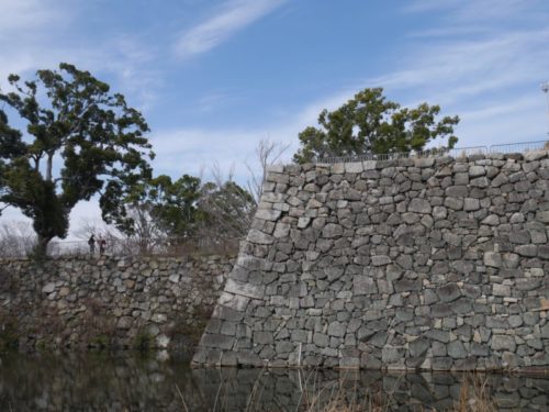淀城跡の石垣